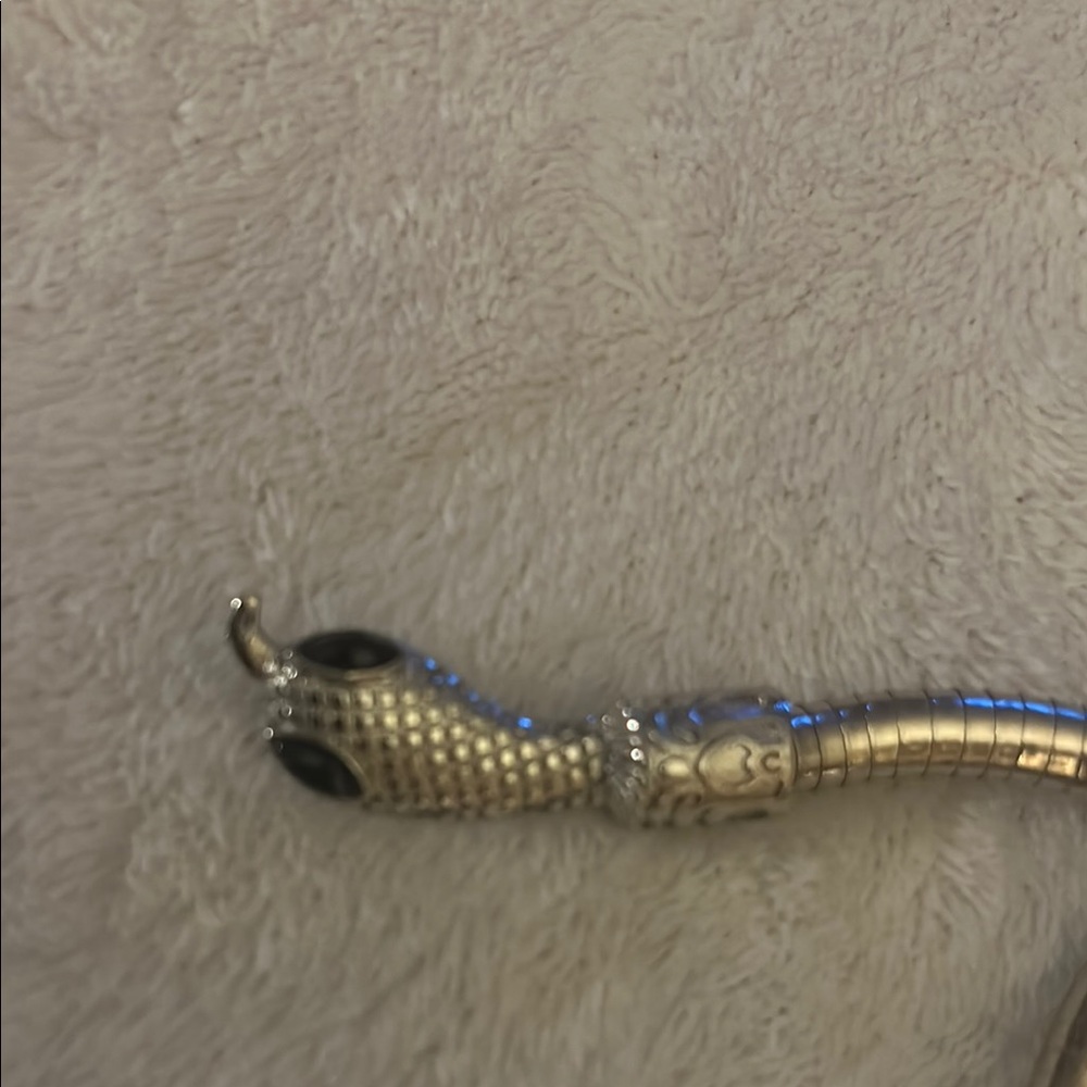 Silver Snake Necklace - Picture 2 of 12